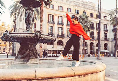 Назначить свидание у фонтанов в Испании
