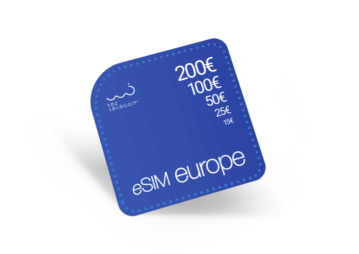 Пополнение для eSIM Europe от 15€ до 200€
