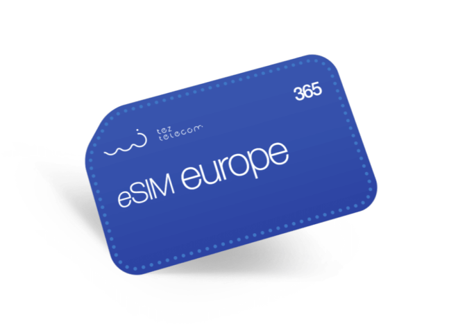 eSIM Europe - 365 дней сервиса
