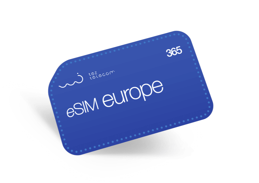 eSIM Europe - 365 days of service
