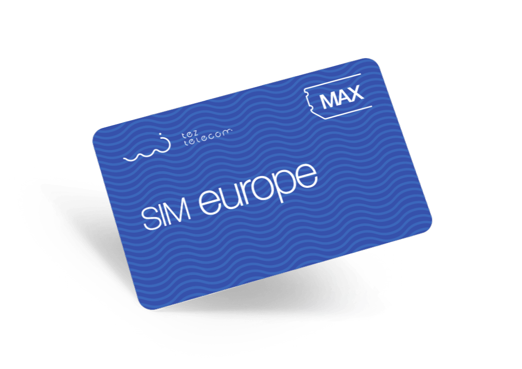 SIM Europe MAX - The service is not limited by the time of use